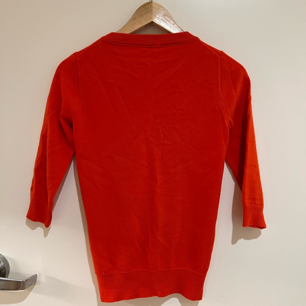 Jcrew Orange Sweater